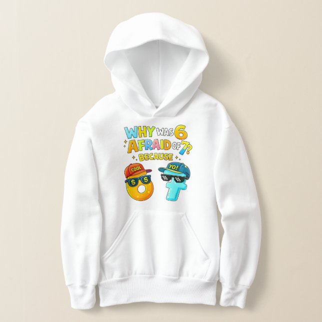 Funny Maths Numbers Joke Hoodie for Kids (Distribución )