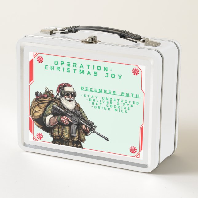 Funny Military/Navidades Santa (Anverso)