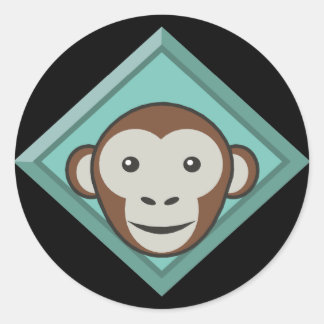 Funny Monkey Pegatinas