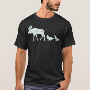 Funny Moose y Duck camisetas de caza al aire libre