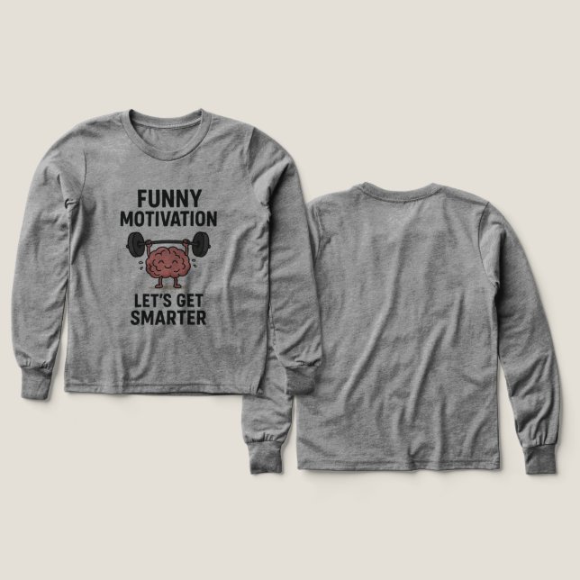 “Funny Motivational Energy Burst – Colorful Positi (Diseño frontal y trasero)