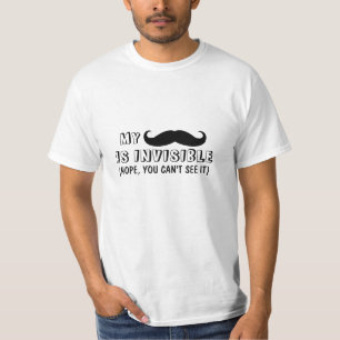 Funny Mustache Cita Camiseta