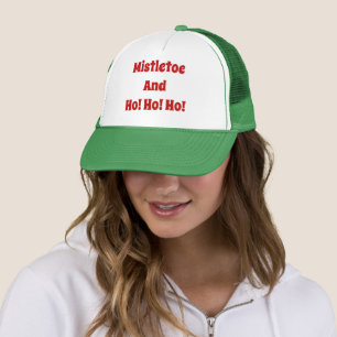 Funny Navidades Mistletoe Camión Sombrero