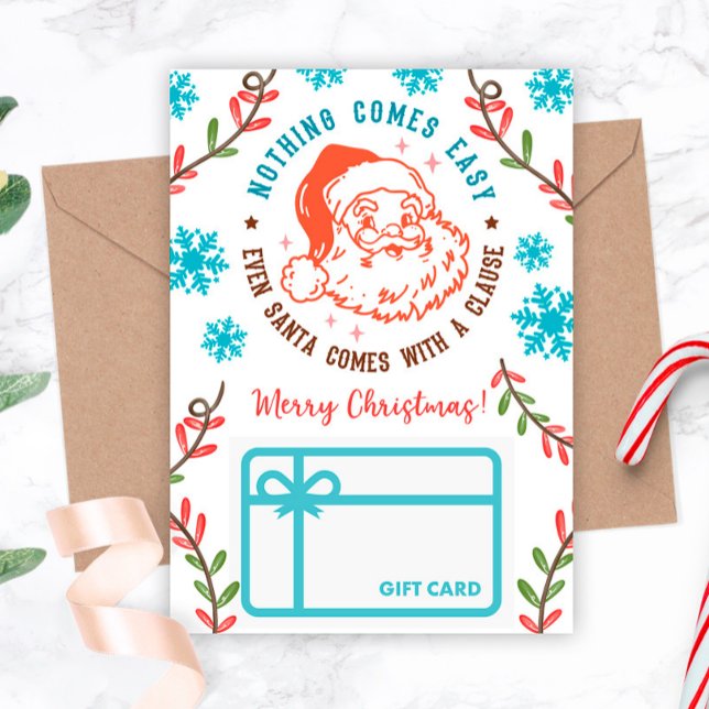 Funny Navidades titular de la tarjeta de regalo Sa (Subido por el creador)