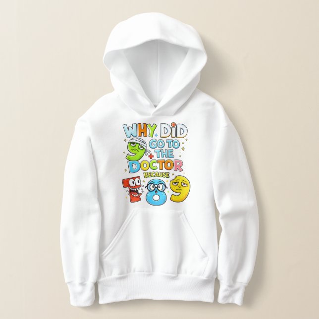 Funny Numbers Hoodie for Children | UK (Distribución )