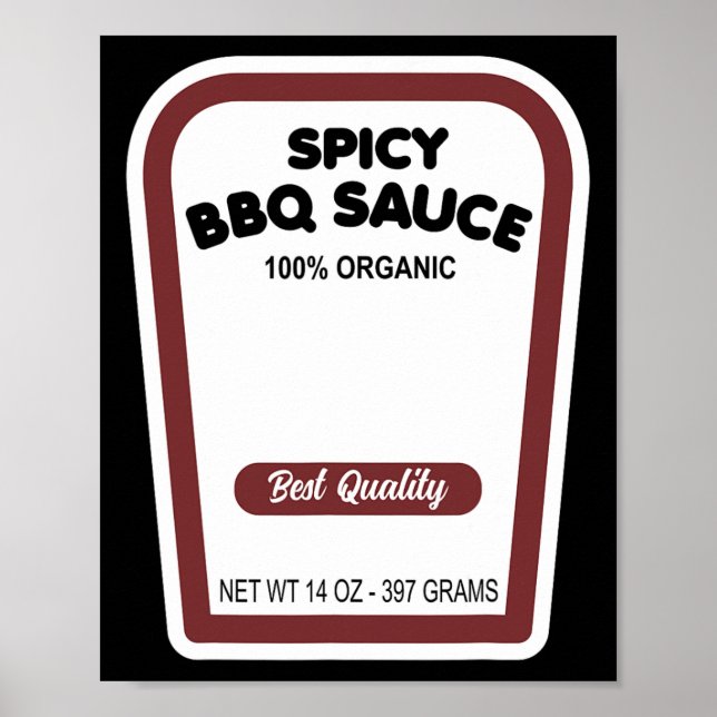 Funny Organigrama Bbq Sauce Halloween Easy Group C (Frente)