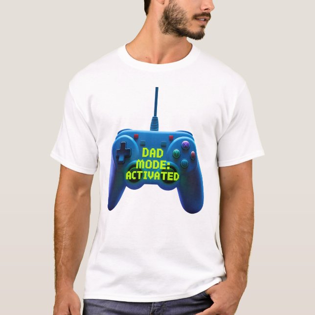 Funny padre personalizado Zazzle a camisetas (Anverso)