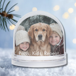Funny Paws Kids Repeat Kid Dog Photo Personalized 