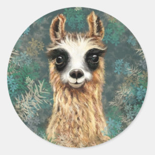 Funny Pegatina con curiosa llamada bebé