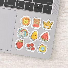 Funny personalizado colorido pegatina set