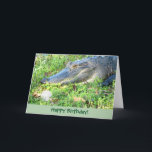 Funny Personalizado de golf Tarjeta de felicitació<br><div class="desc">Una tarjeta de felicitación de cumpleaños del personalizado del ligador de Florida para el golfista de Florida.</div>