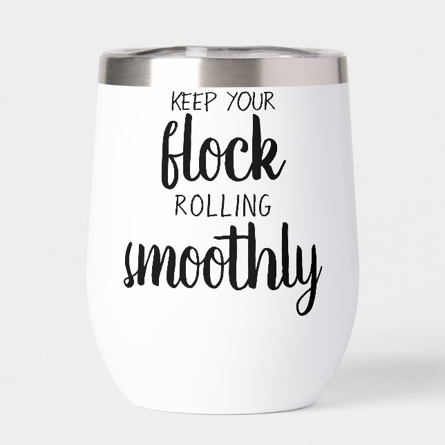 Funny Personalizado Texto Chicken Farm Propietario (Trasero)