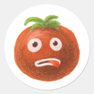 Funny Personalizado Tomato Pegatina