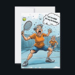 Funny Pickleball Birthday<br><div class="desc">Puntee en grande con nuestra juguetona tarjeta de cumpleaños de pickleball - perfecto para la chica de cumpleaños que ama el juego! Con el atrevido título, *'Déjame GANAR! ¡Es mi cumpleaños!'*, esta carta seguramente servirá para reír. Con un toque de humor y espíritu de pickleball, es la manera ideal de...</div>
