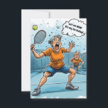 Funny Pickleball Birthday<br><div class="desc">Puntee en grande con nuestra juguetona tarjeta de cumpleaños de pickleball - perfecto para la chica de cumpleaños que ama el juego! Con el atrevido título, *'Déjame GANAR! ¡Es mi cumpleaños!'*, esta carta seguramente servirá para reír. Con un toque de humor y espíritu de pickleball, es la manera ideal de...</div>