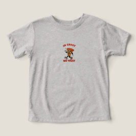 Funny Pizza Shirt – In Crust We Trust Graphic Tee