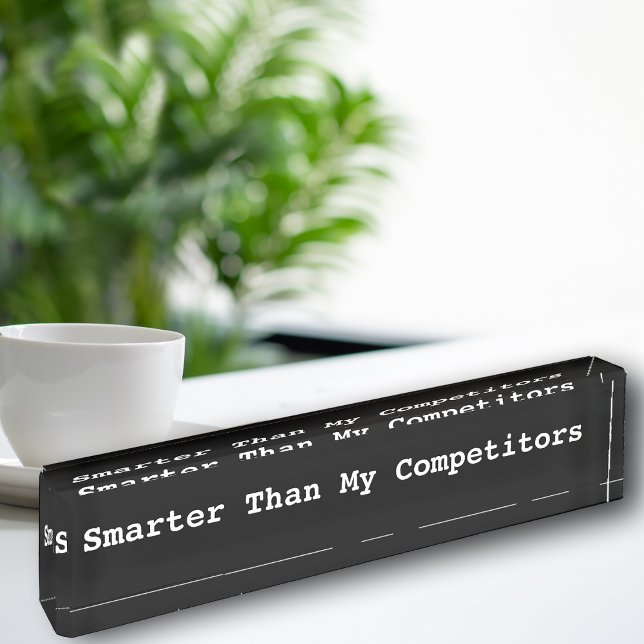 Funny Placas de nombres de mostrador ejecutivo (Subido por el creador)