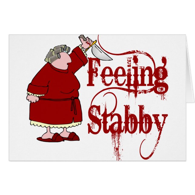 Funny PMS Stabby (Anverso (Horizontal))