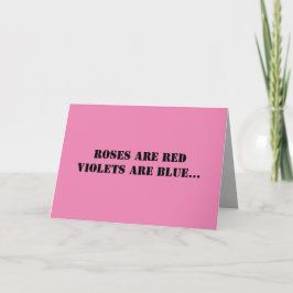 Funny Psicología Tarjeta de Saludo de Amor