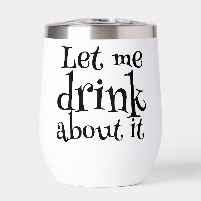 Funny Pun Me Dejó Beber Sobre Eso (Frente)