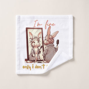 Funny rabbit in front of the mirror – Funny design