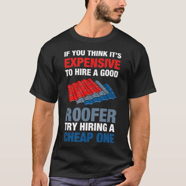 Funny Roofer Humor jersey (Anverso)