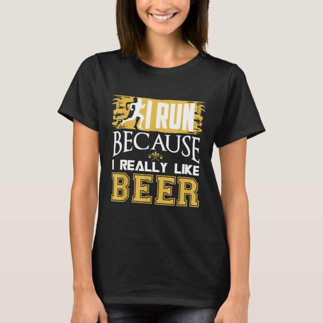 Funny Runner Corriendo Camisetas Regalos Que Me En (Anverso)