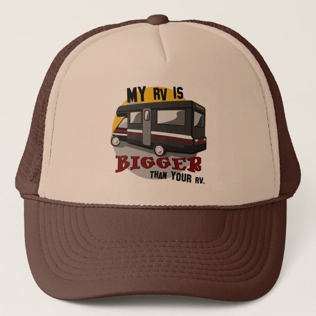 Funny RV Camping Gorras (Anverso)