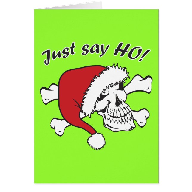 Funny Santa Skull (Frente)