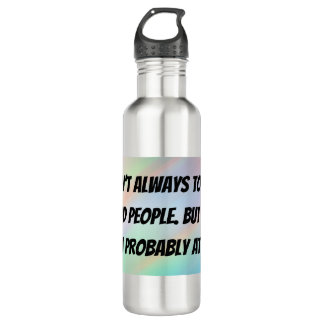 Funny Secret Santa Gift - Botella de agua