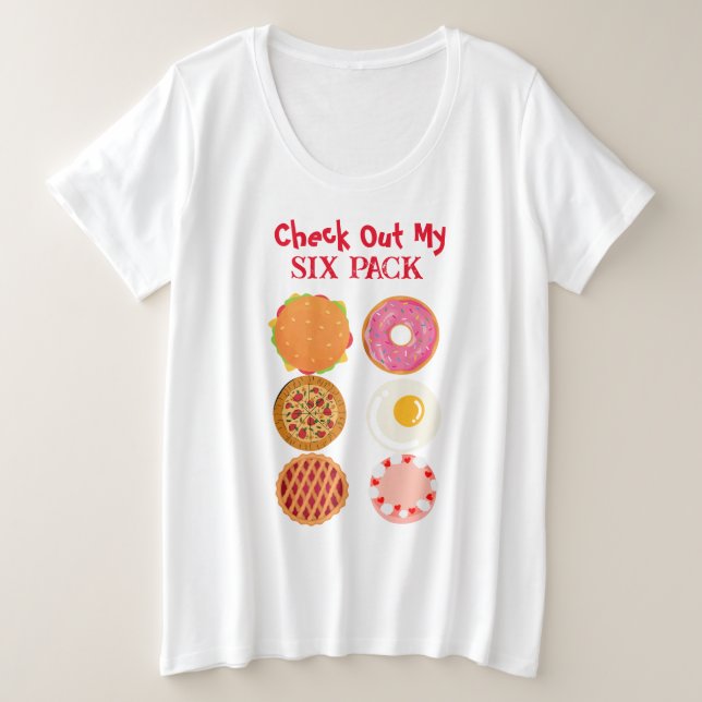 Funny Six Pack (Anverso del diseño)