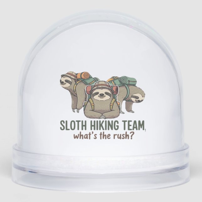Funny Sloth Hiking Classic T-Shirt_5 (Anverso)