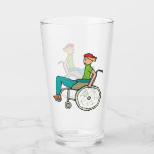 Funny Speedy Whechair User