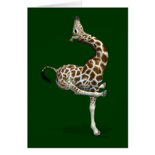 Funny Sporty Giraffe