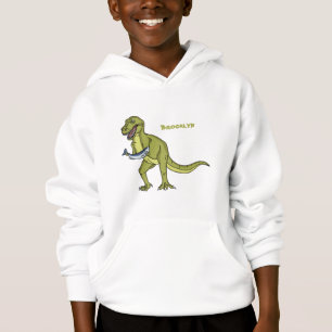 Funny T rex dinosaur ilustracion