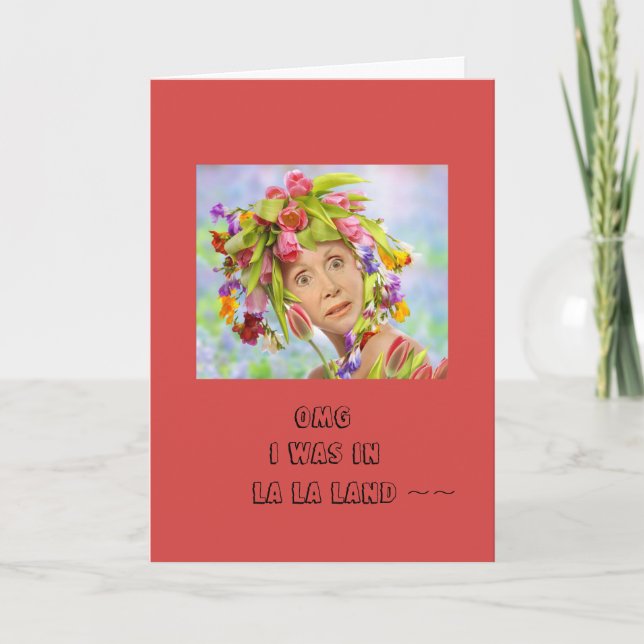 Funny tarjeta de cumpleaños Belada (Anverso)