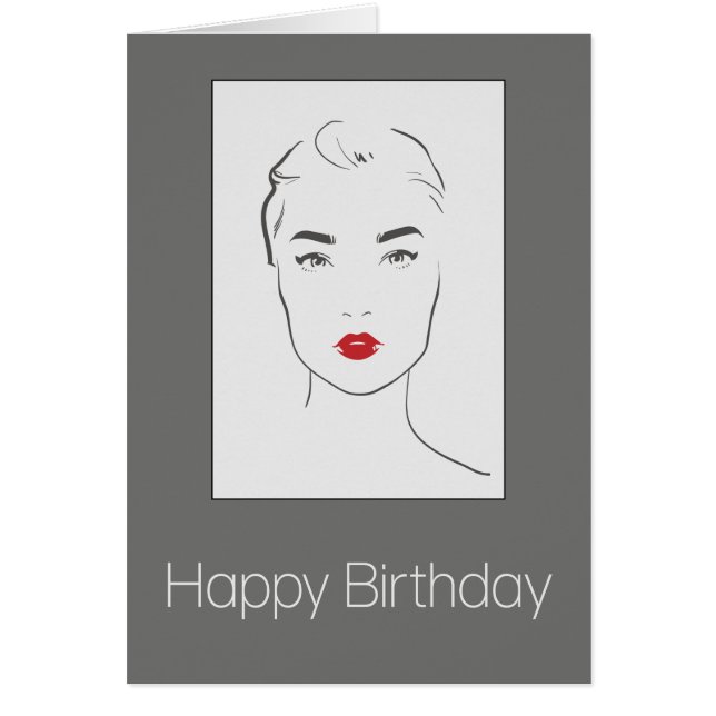 Funny tarjeta de cumpleaños tardía "dos semanas" (Frente)