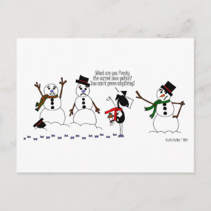Funny tarjeta postal de Personalizado de caballos