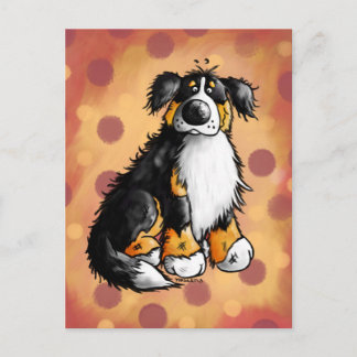 Funny tarjeta postal de Personalizado de Perro de