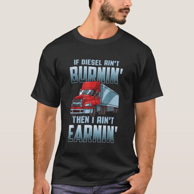 Funny Trucker Camisetas Para Hombres Mujeres Condu (Anverso)