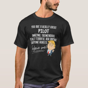 Funny Trump 2020 verdaderamente gran camiseta pilo