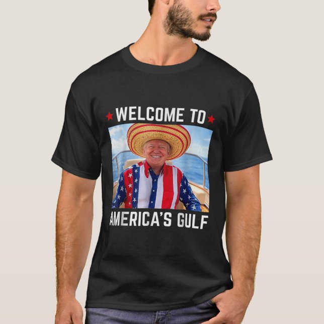Funny Trump Camisa Golfo De Estados Unidos Trump A (Anverso)