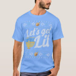 Funny Ugly Hanukkah Sweater Lets Get Lit Menorah<br><div class="desc">Funny Ugly Hanukkah Sweater Lets Get Lit Menorah  .</div>