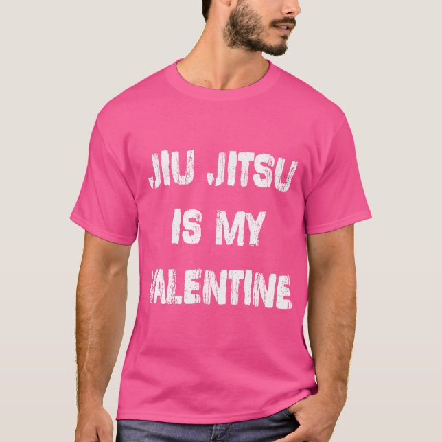Funny Valentines brasileños Jiu Jitsu Camisetas Wo (Anverso)