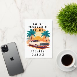 Funny Vintage Birday Card