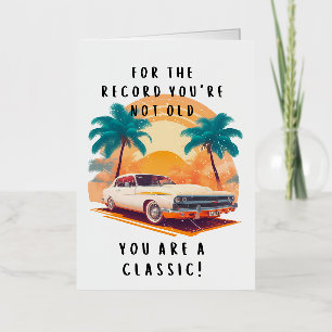 Funny Vintage Birday Card