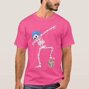 Funny Water Polo Dabbing Skeleton Swim Player Ba
