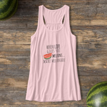 Funny Watermelon Cita Melonade Tank Top