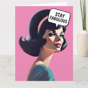 FUNNY WOMAN FRIEND HELLO TODA LA TARJETA DE AMIGO