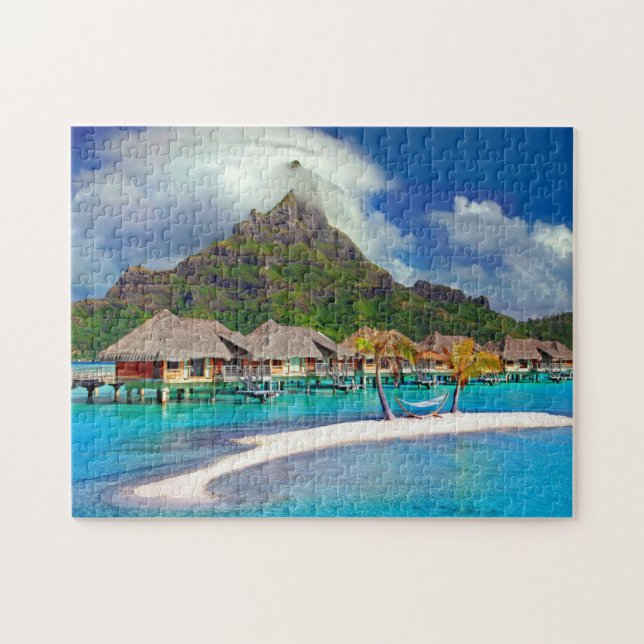 FunScenic Puzzles Beach Complex Jigsaw Puzzles (Horizontal)